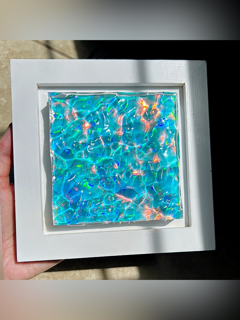 Opal Aqua Art